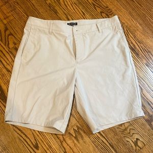 Asher men’s khaki shorts. Size 34
